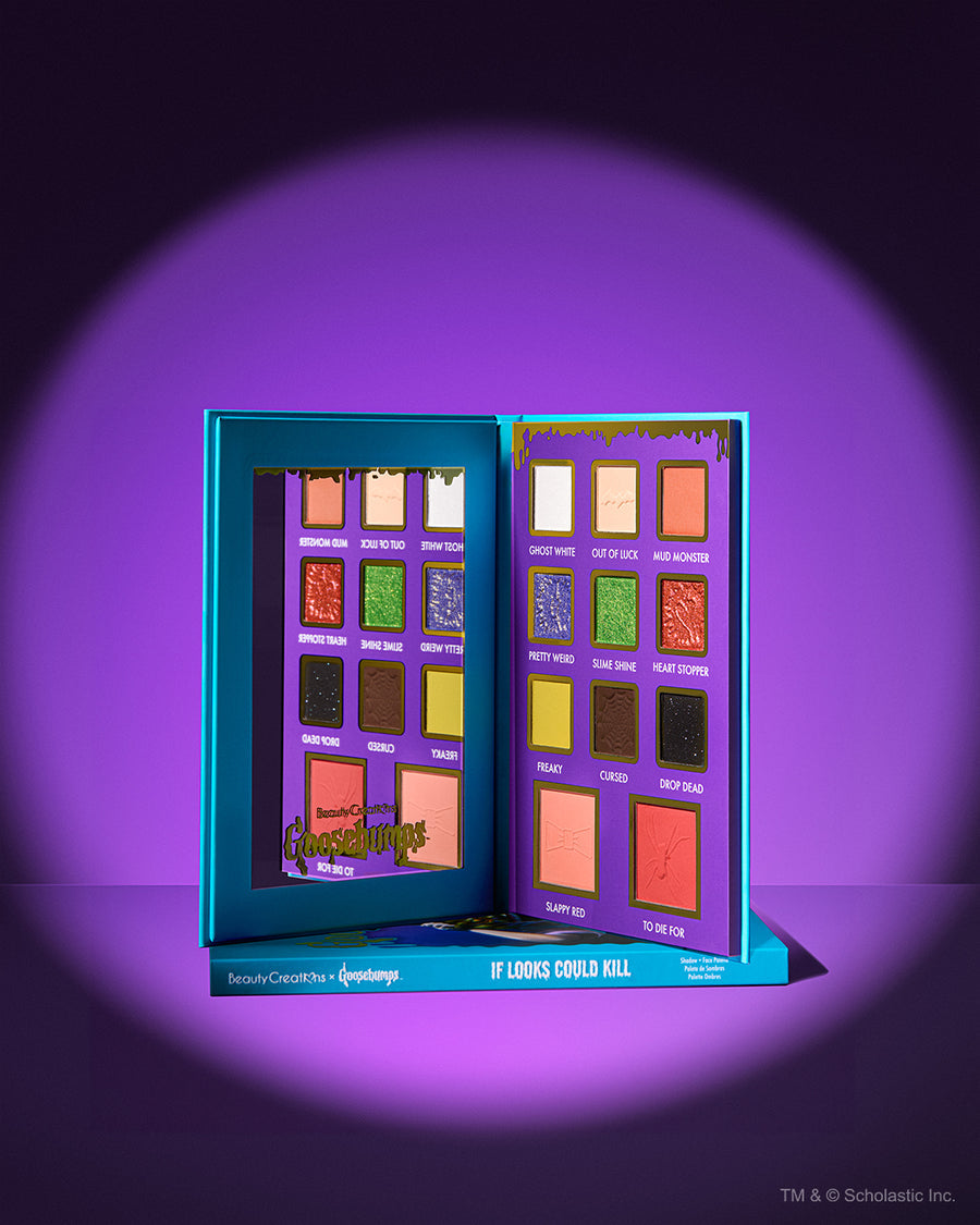 ***PREORDEN*** Paleta de sombras y rostro Goosebumps If Looks Could Kill | Beauty Creations