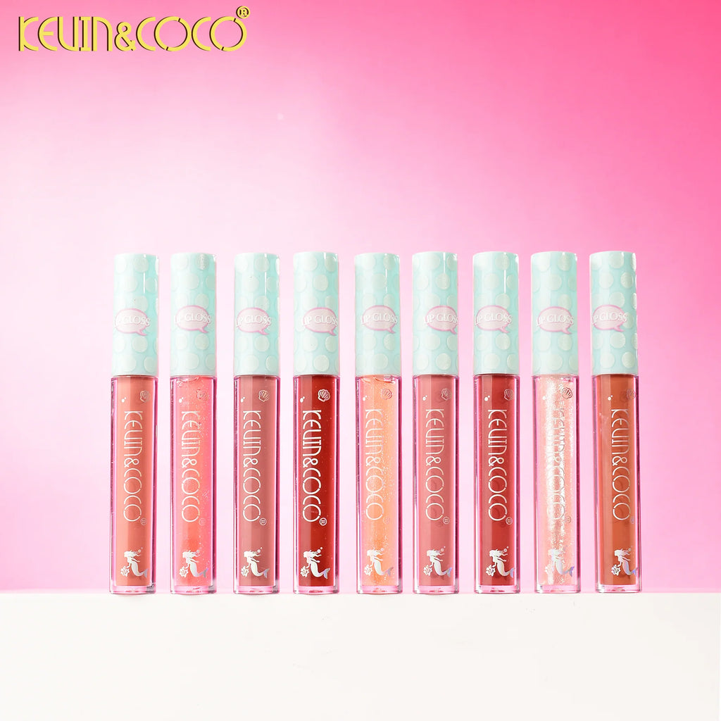 *** PRE ORDEN *** Brillo labial voluminizador Mermaid de 3 colores KC248841 | Kevin&Coco