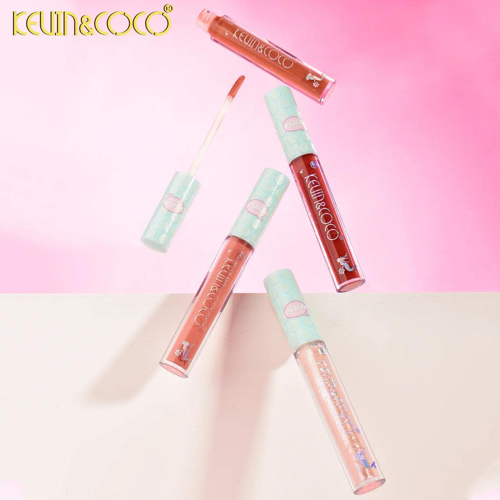 *** PRE ORDEN *** Brillo labial voluminizador Mermaid de 3 colores KC248841 | Kevin&Coco