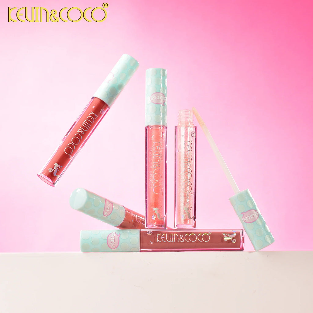 *** PRE ORDEN *** Brillo labial voluminizador Mermaid de 3 colores KC248841 | Kevin&Coco