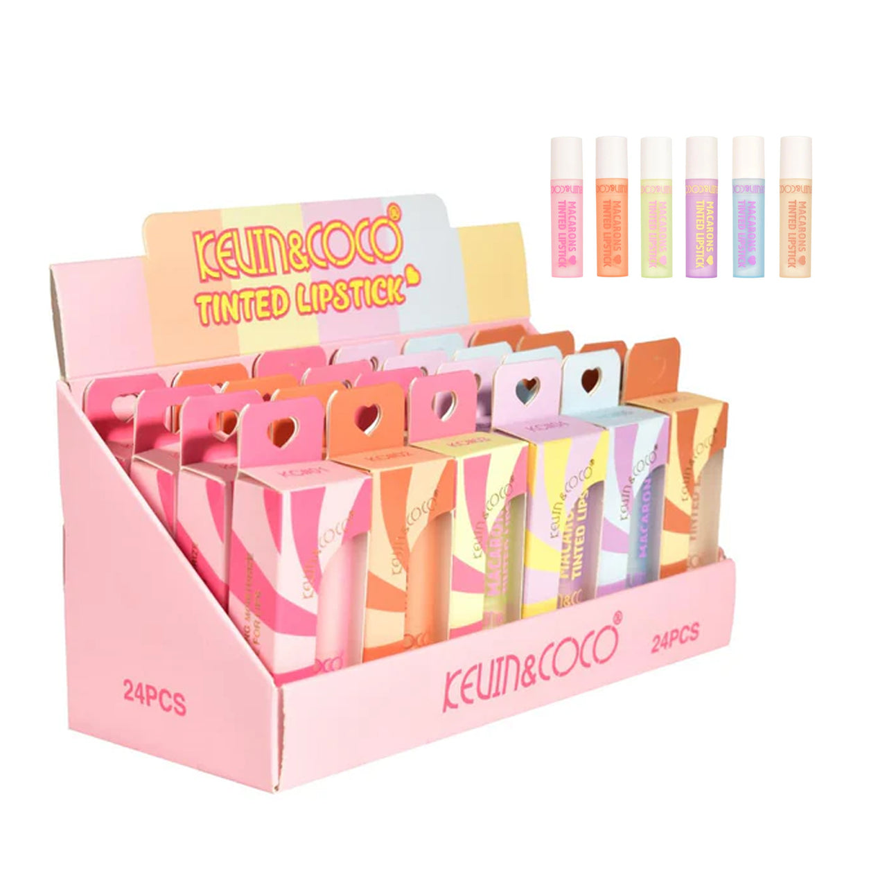 *** PRE ORDEN *** Macaron Pastel Tinted Lipstick KC259176 | Kevin&Coco