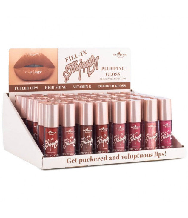Fill In Thirsty Colored Plumping Gloss - ITALIA DELUXE