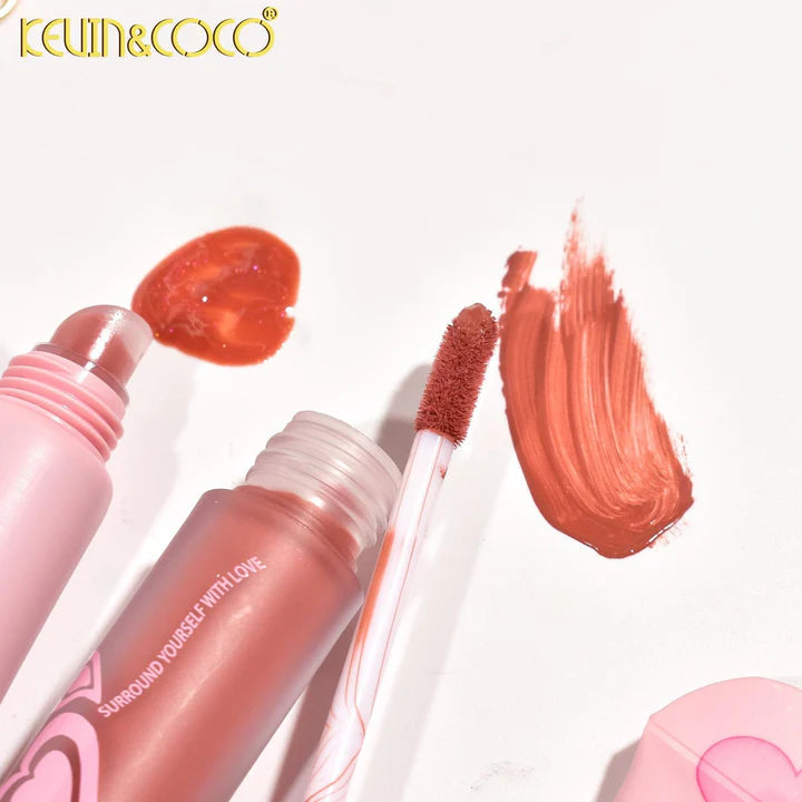 *** PRE ORDEN *** Dream Beauty Lip Gloss Set with Key Chain KC245963 | Kevin&Coco