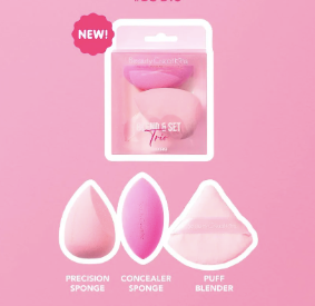 Blend & Set Trio Latex Free - Beauty Creations