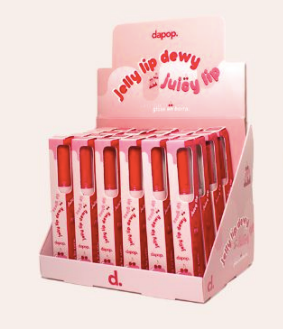 Jelly lip dewy- Labial hidratante Display | DAPOP