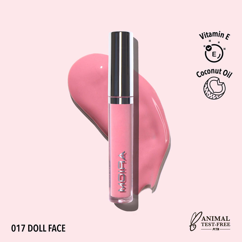 GLOSS AFFAIR LIP GLOSS (017, DOLL FACE) | MOIRA