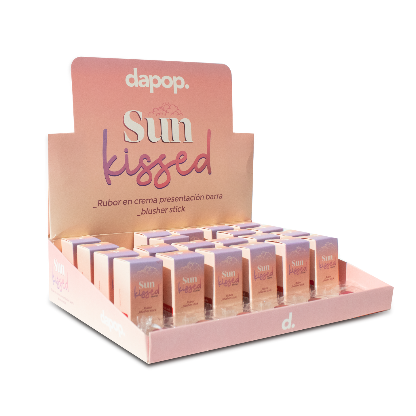 Sun kissed rubor Display | DAPOP