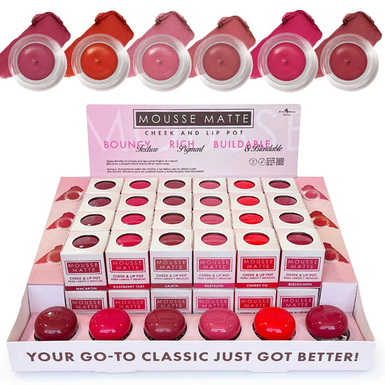 Mousse Matte Cheek + Lip Pot | ITALIA DELUXE