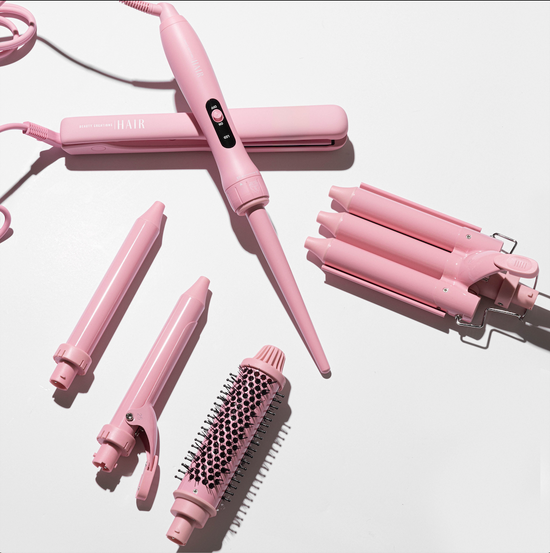 Beauty Creations Hair - Set Miltitaske 5 in 1 - Rosa | Beauty Creations
