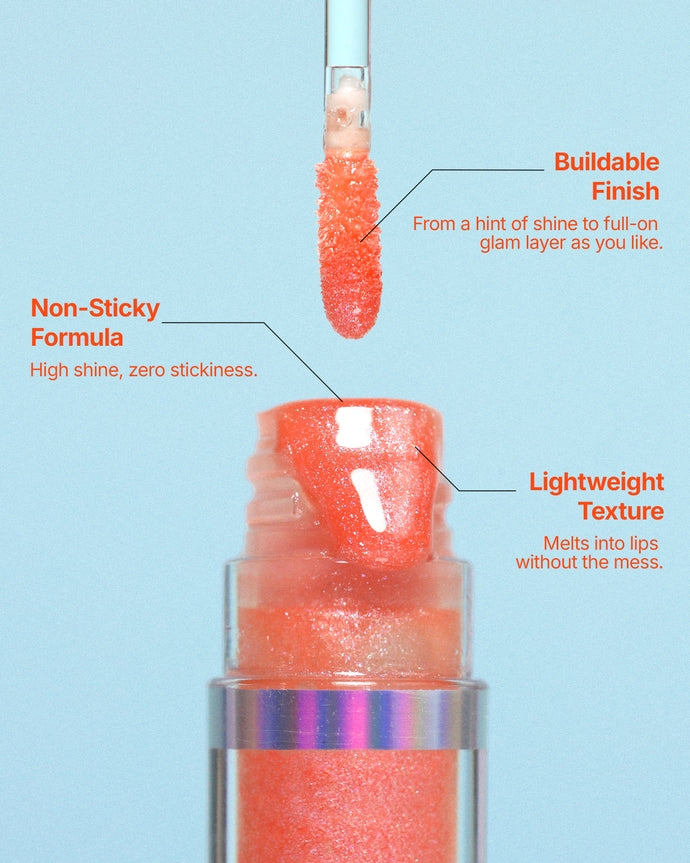 STARSHINE LIP GLOSS - GLOSS CON BRILLO DISPLAY | MOIRA