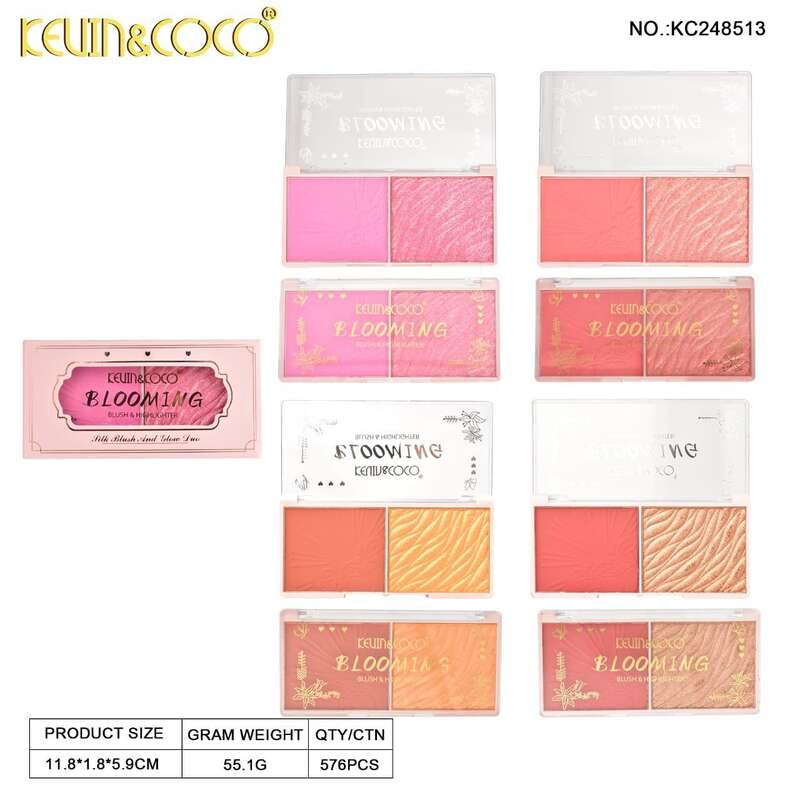 DISPLAY BLOOMING BLUSH & HIGJLIGHTER KC248513 | KEVIN & COCO