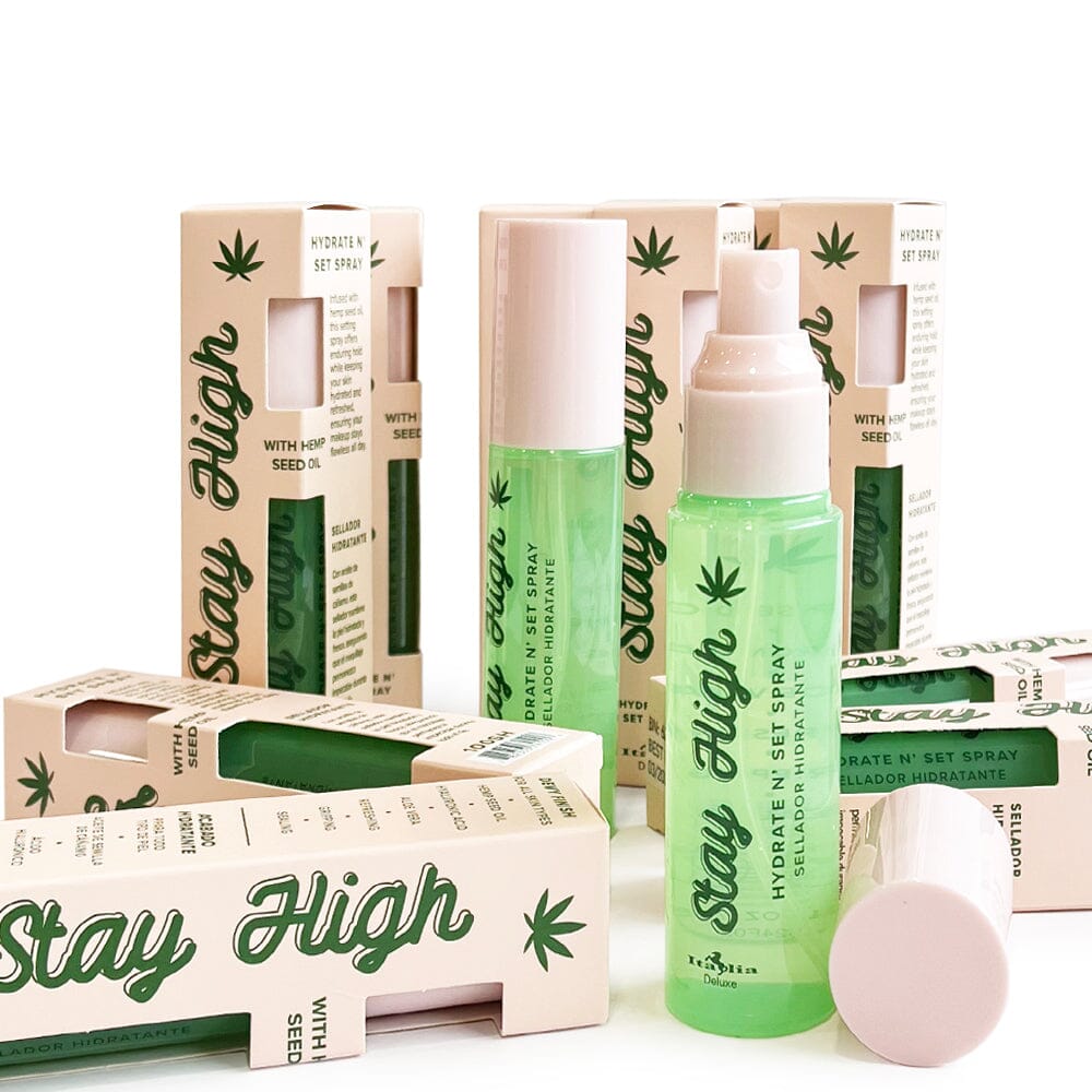 Stay High Hydrate N' Set Spray Display -Italia Deluxe