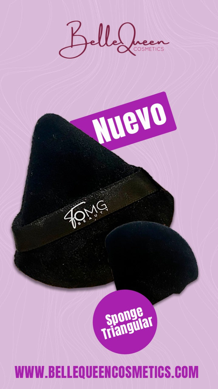 SPONGE TRIANGULAR (2 pzas ) - FOMG BEAUTY