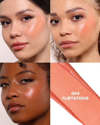 LOVE STEADY SHIMMER BLUSH - RUBOR LIQUIDO CON SHIMMER DISPLAY | MOIRA