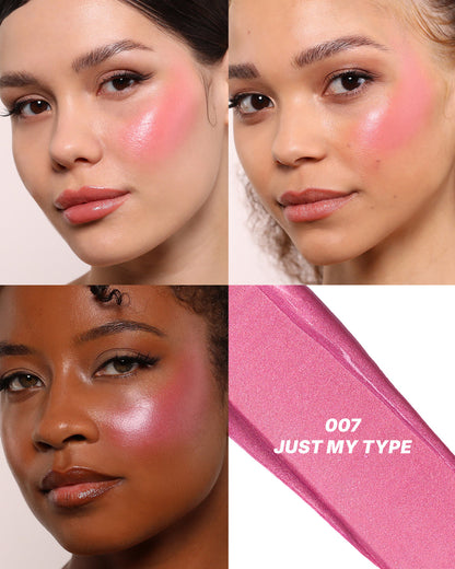 LOVE STEADY SHIMMER BLUSH - RUBOR LIQUIDO CON SHIMMER DISPLAY | MOIRA