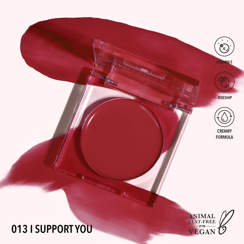 LOVEHEAT CREAM BLUSH (013, I Support You ) | MOIRA