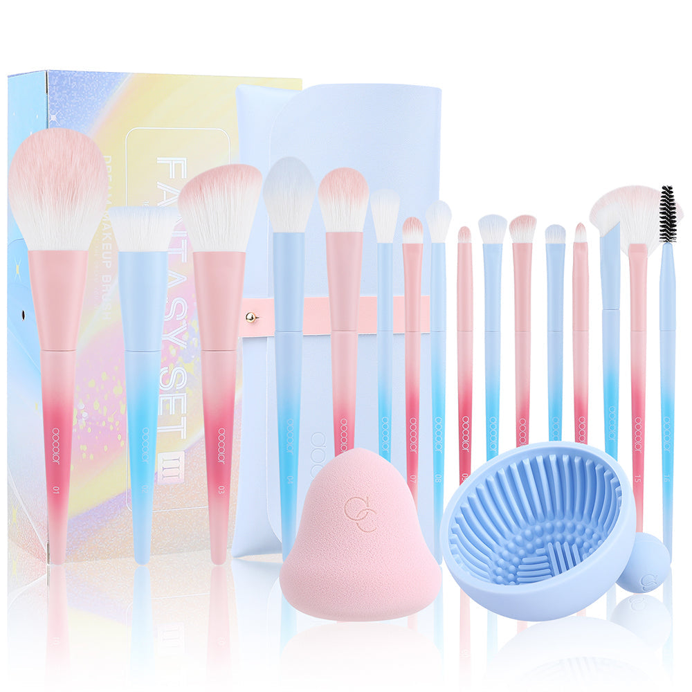 Fantasy Ⅲ - 16 piece Synthetic Brush Set  | DOCOLOR