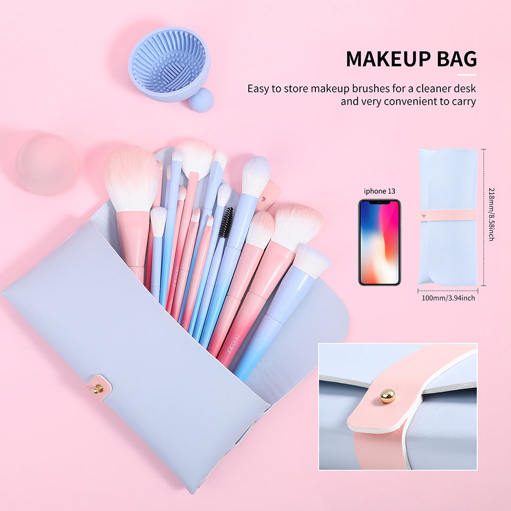 Fantasy Ⅲ - 16 piece Synthetic Brush Set  | DOCOLOR