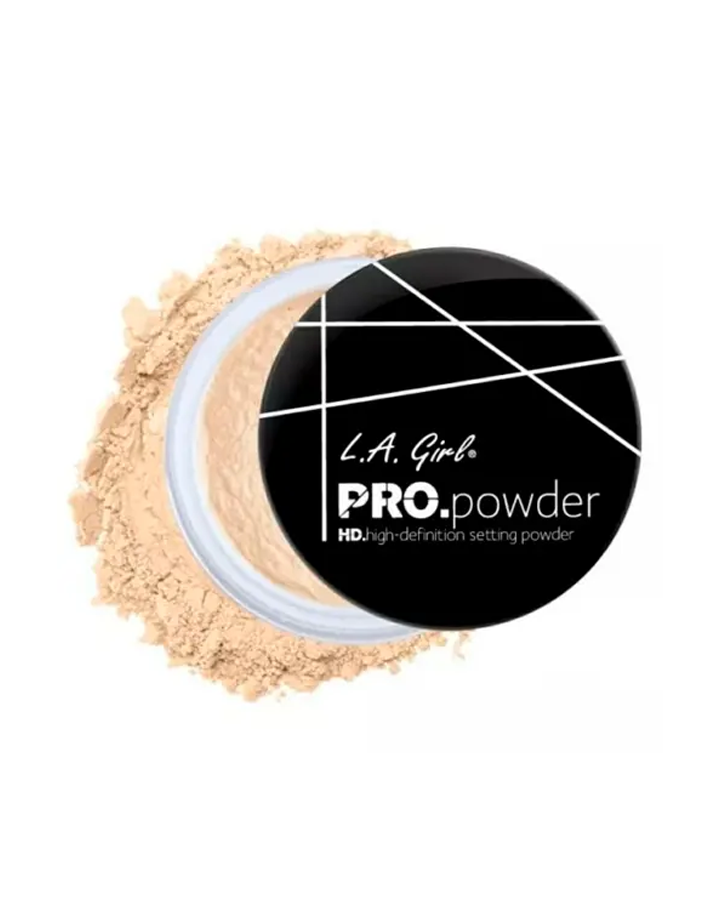 PRO SETTING HD POLVO FIJADOR TRASLUCIDO AMARILLO - LA GIRL