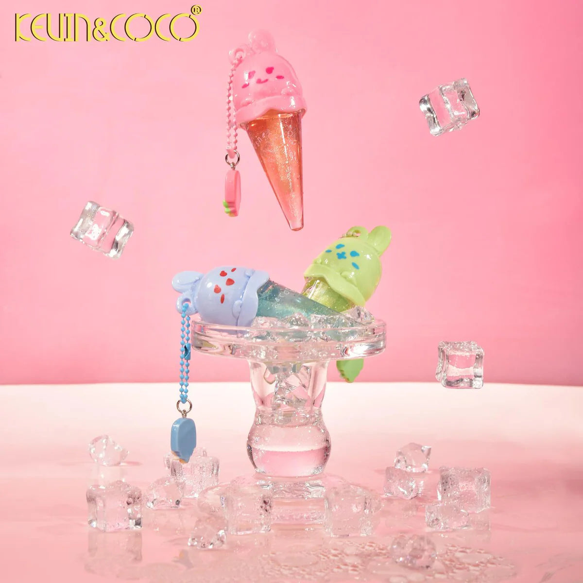 ICE CREAM LIP OIL DISPLAY - KEVIN & COCO