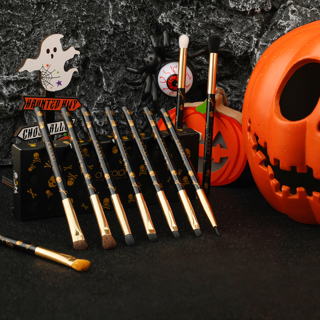 SET DE 10 BROCHAS - GOTH - DOCOLOR