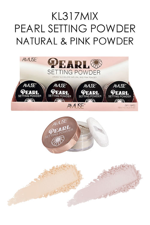 Pink Pearl Setting Powder | AMUSE
