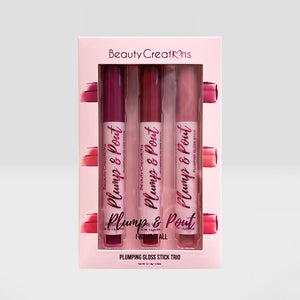 Plump & Pout "I Want It All" Plumping Gloss Stick Trio | BEAUTY CREATIONS
