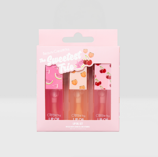 The Sweetest Trio - Set de aceites labiales | BEAUTY CREATIONS