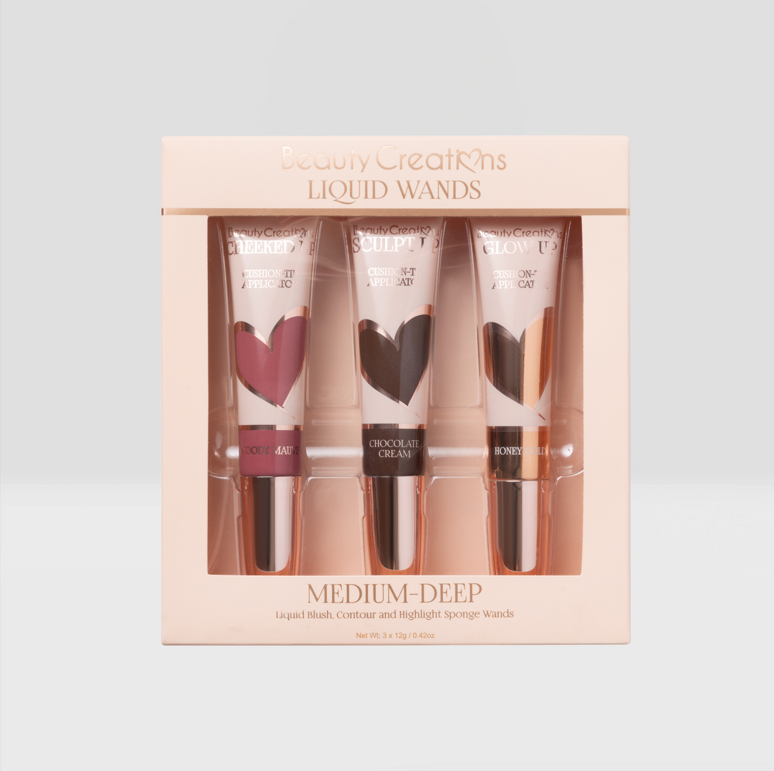 Flawless Stay Liquid Wands - Trío medio a oscuro | BEAUTY CREATIONS