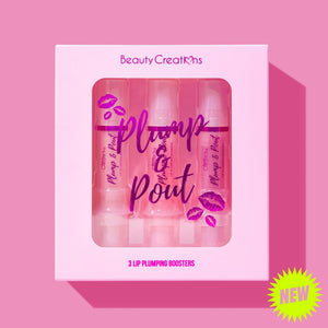 Plump & Pout Lip Plumping Boosters (3 Pack) | BEAUTY CREATIONS