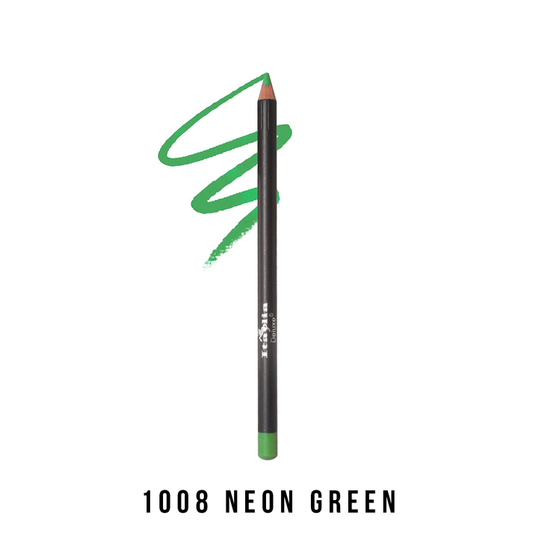 1008 Neon Green UltraFine Eyeliner - Lápiz delineador para ojos 12 PZ | Italia Deluxe