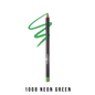 1008 Neon Green UltraFine Eyeliner - Lápiz delineador para ojos 12 PZ | Italia Deluxe