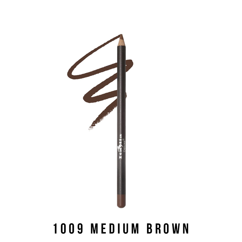 1009 Medium Brown UltraFine Eyeliner - Lápiz delineador para ojos 12 PZ | Italia Deluxe