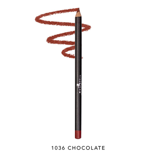 1036 Chocolate (12 PIEZAS) UltraFine Lip Liner - Lápiz delineador para labios - Italia Deluxe