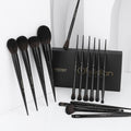 Obsidian- 15 piece Makeup Brush Set | DOCOLOR