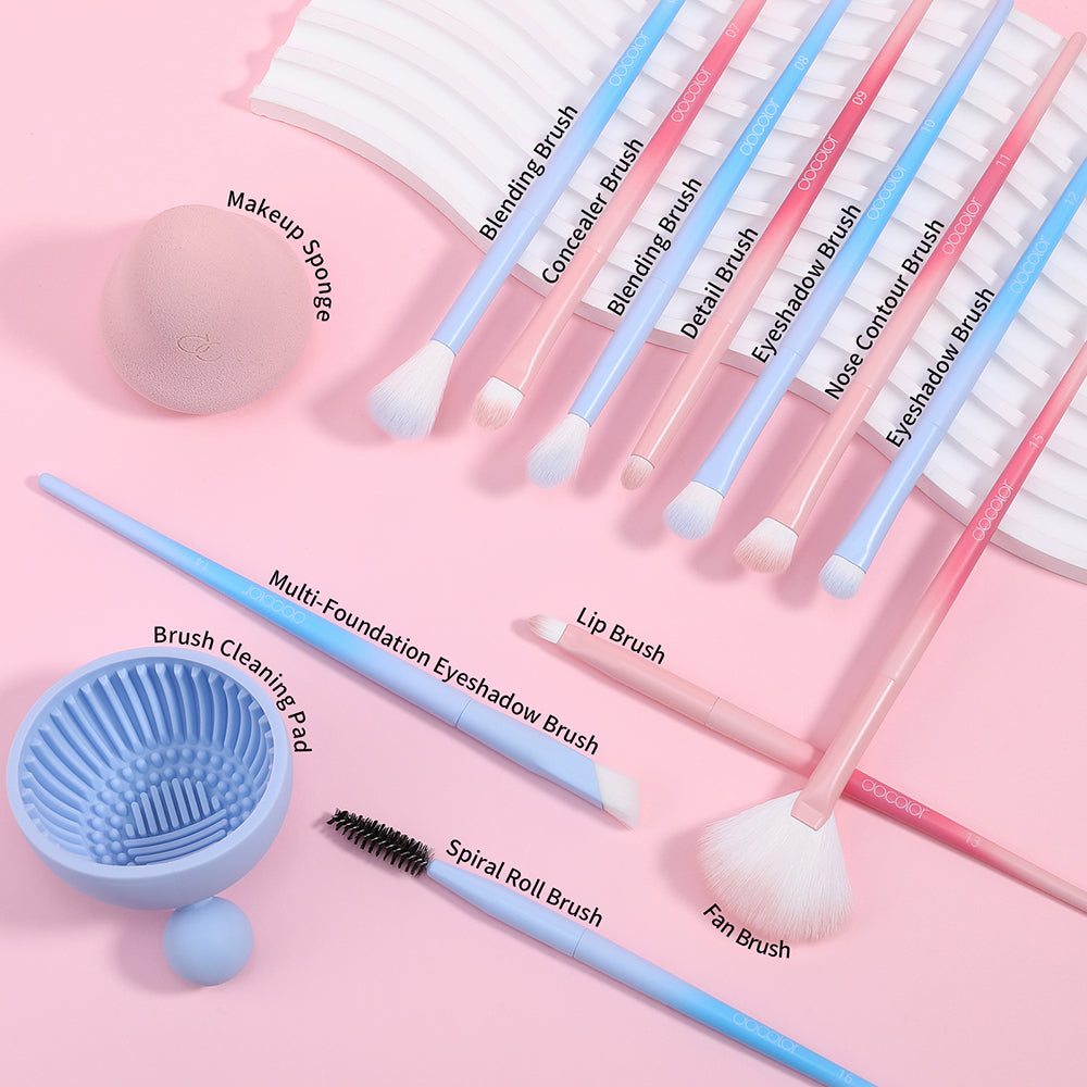 Fantasy Ⅲ - 16 piece Synthetic Brush Set  | DOCOLOR