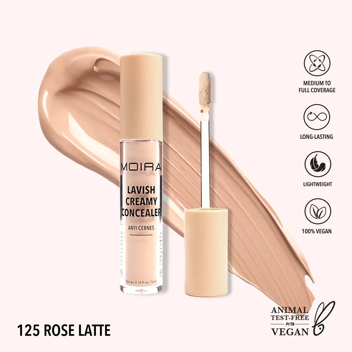 LAVISH CREAMY CONCEALER - MOIRA