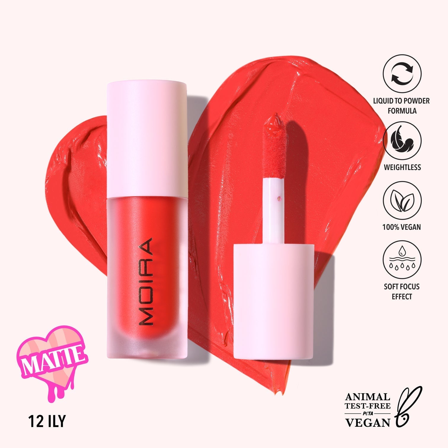 Love Steady Liquid Blush - Rubor Liquido | MOIRA