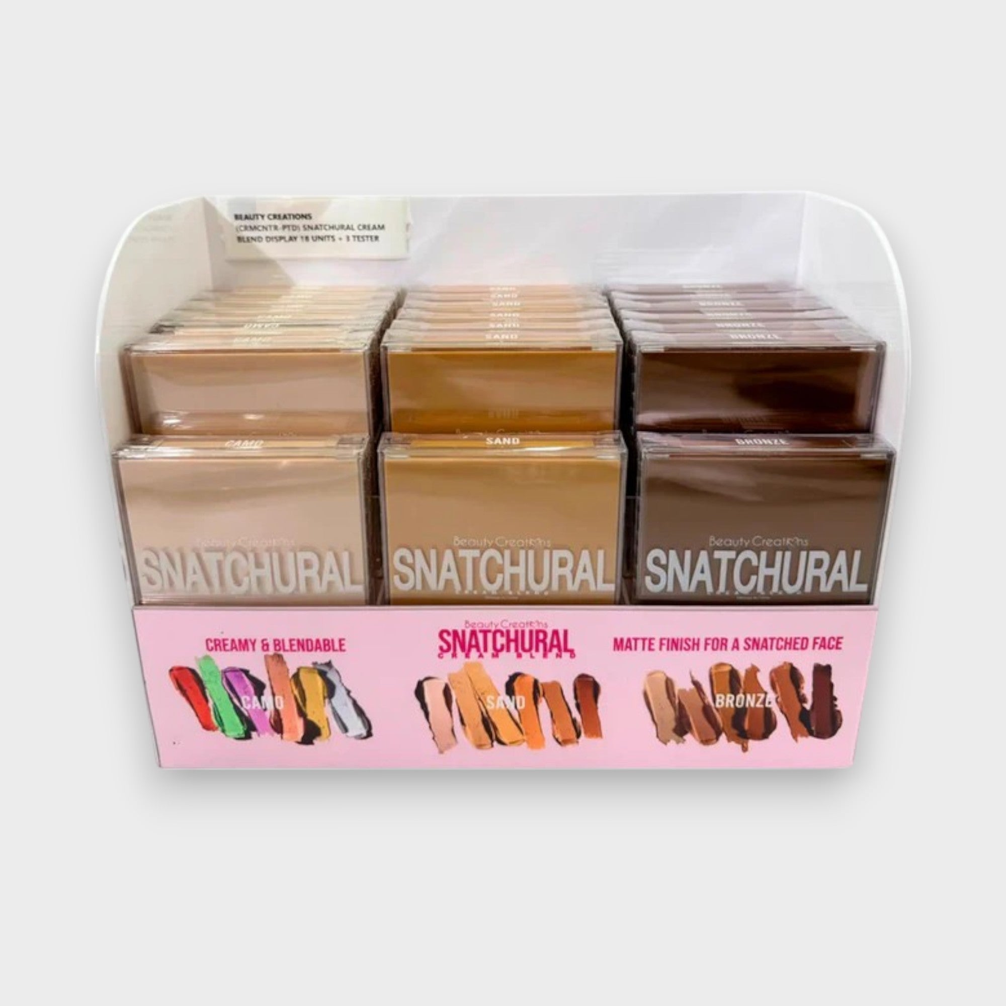 PTD SNATCHURAL COLOR CORRECTION - DISPLAY  | BEAUTY CREATIONS