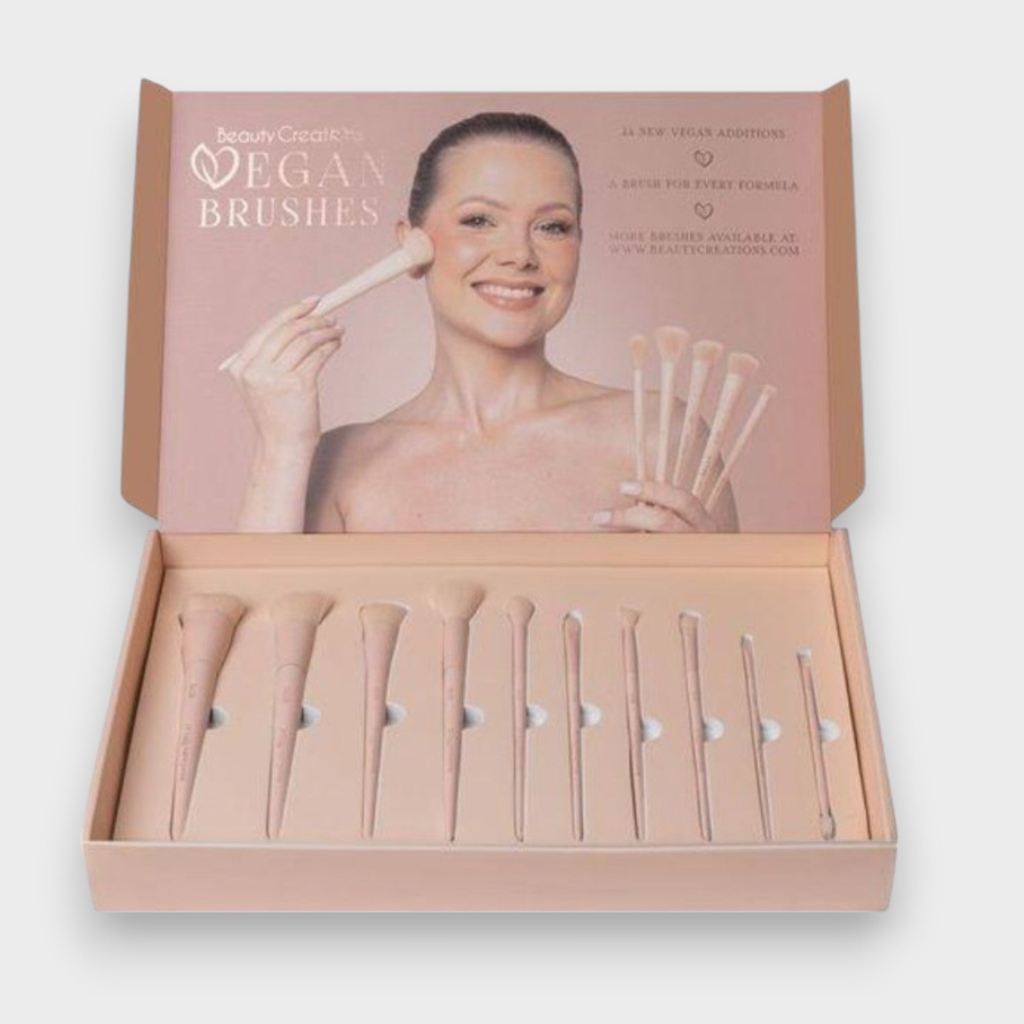 PR BOX Brochas Veganas 10 Brochas | Beauty Creations