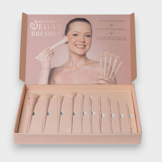 PR BOX Brochas Veganas 10 Brochas | Beauty Creations