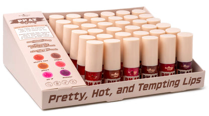 P.H.A.T. n' Juicy Lip Glow Oil 36 piezas- ITALIA DELUXE