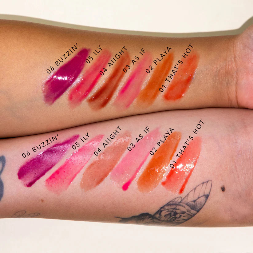 P.H.A.T. n' Juicy Lip Glow Oil 36 piezas- ITALIA DELUXE