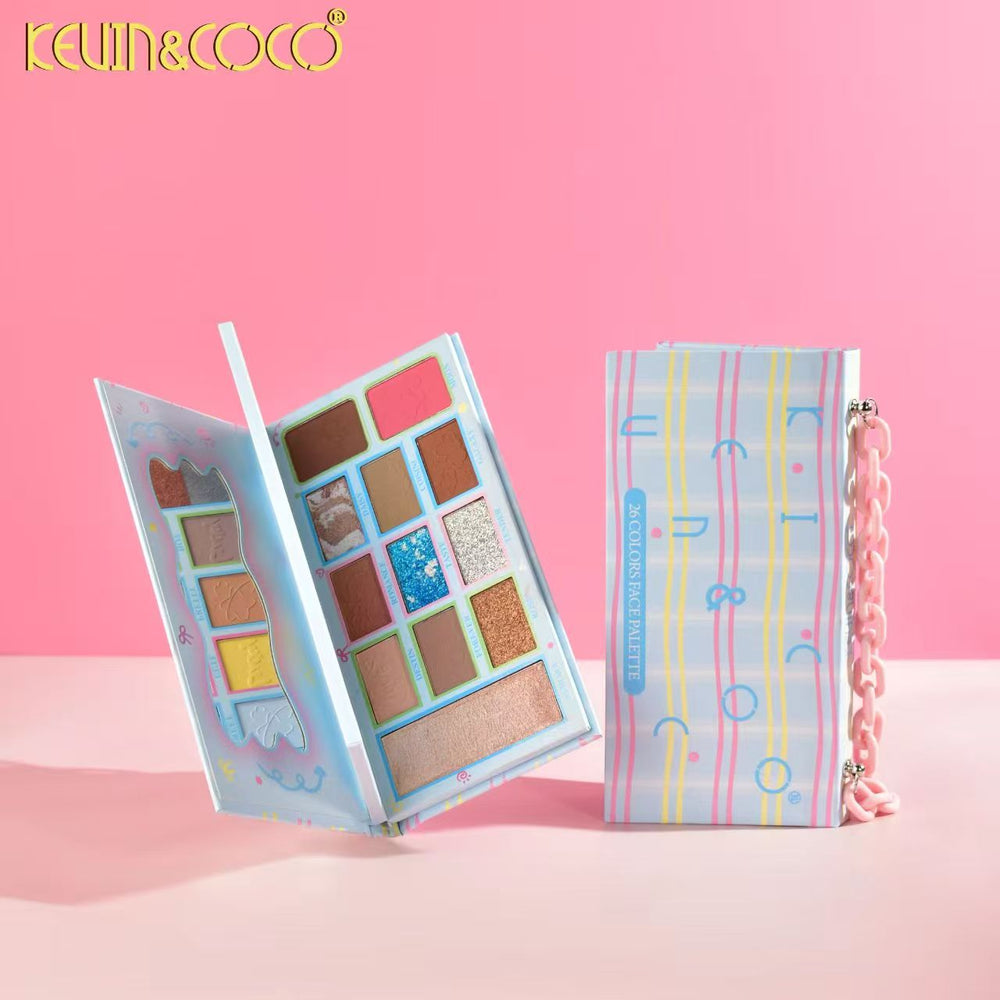 Paleta de sombras DreamWeaver Express de 26 colores  | Kevin & Coco