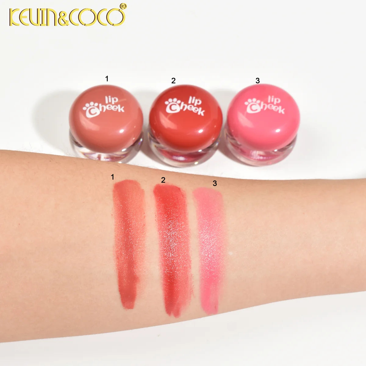 PUDDING LIP CHEEK BALM DISPLAY - KEVIN & COCO