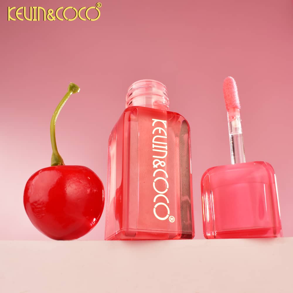 Cherry Lip Glaze Display Set -48 PCS (KC1011) | Kevin&COCO