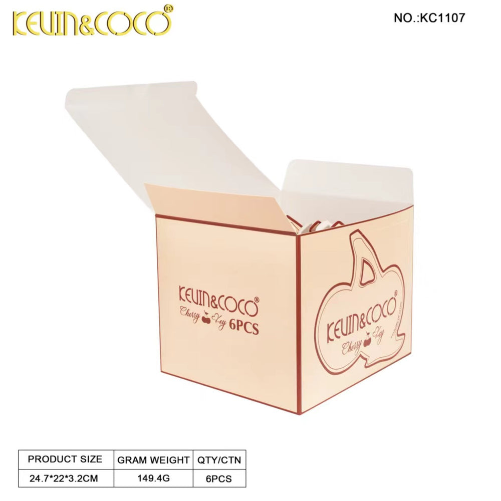 Display labios de cereza - Serie Fruta - 4 Pzas | Kevin & Coco