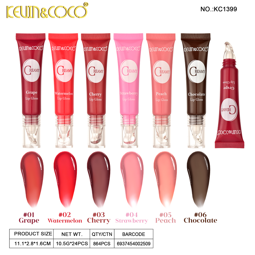 Brillo de labios Satin Kiss - KC1399 | Kevin & Coco