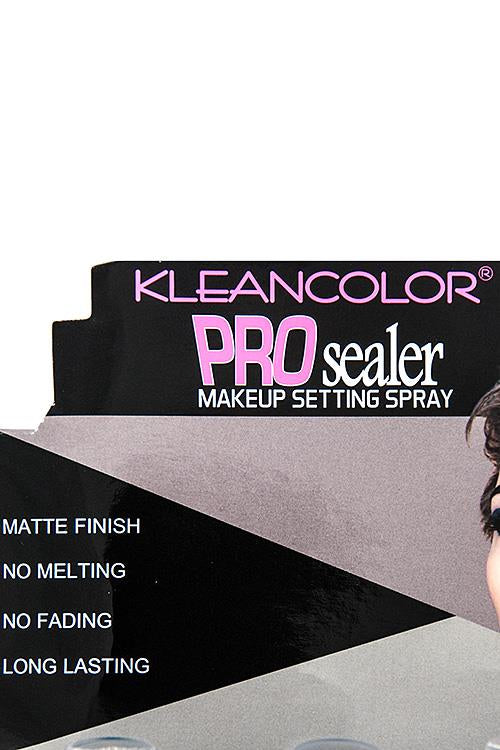 PRO SEALER MAKE UP SETTING SPRAY 12 PCS - KLEANCOLOR