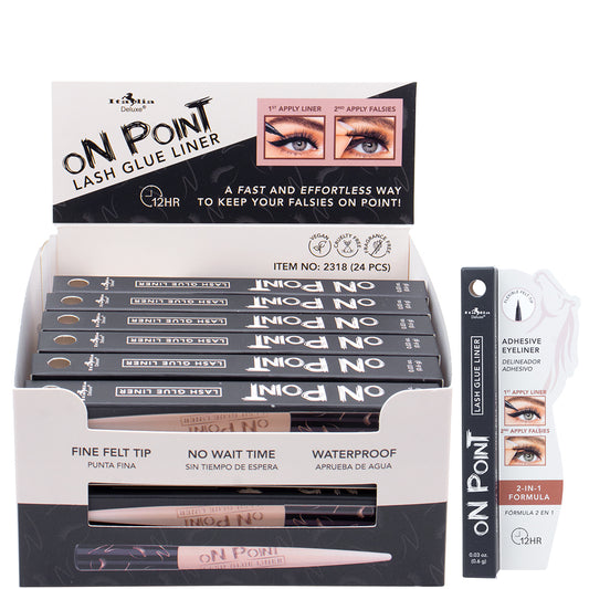 ITALIA DELUXE ON POINT LASH GLUE LINER  (24 PIEZAS) - ITALIA DELUXE